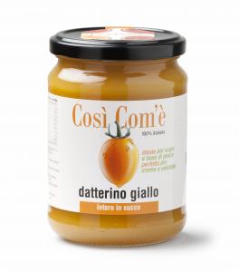 Yellow Datterino tomato in own juice